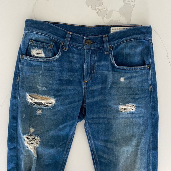 Rag & Bone ripped jeans! - Picture 2 of 8